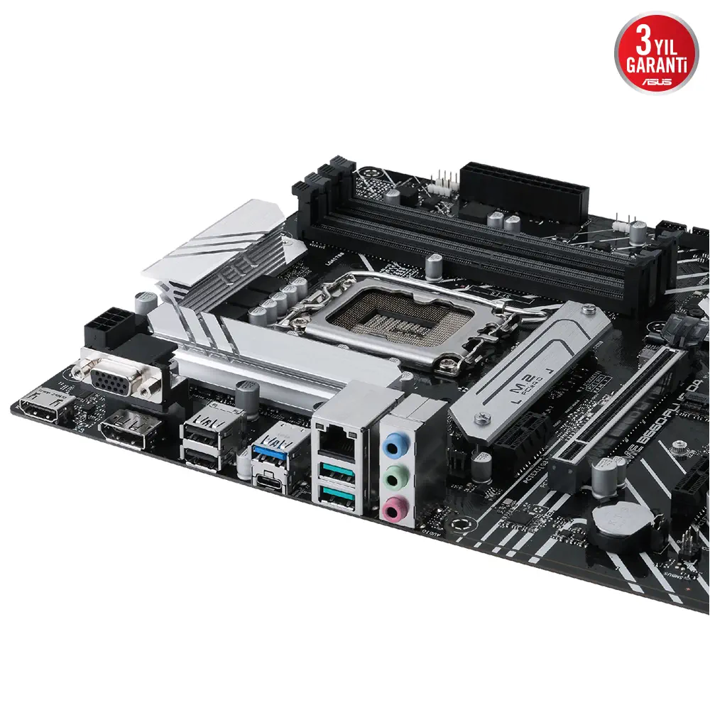 Asus Prime B660-Plus D4 Intel B660 Soket 1700 DDR4 5066(OC)MHz ATX Gaming (Oyuncu) Anakart