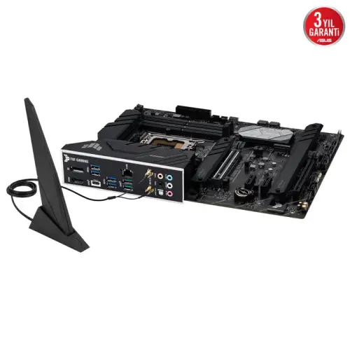 Asus TUF Gaming H670-PRO WIFI D4 Intel H670 Soket 1700 DDR4 5333(OC)MHz ATX Gaming (Oyuncu) Anakart