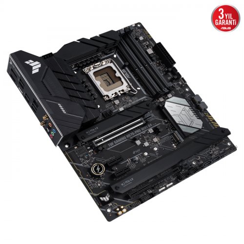 Asus TUF Gaming H670-PRO WIFI D4 Intel H670 Soket 1700 DDR4 5333(OC)MHz ATX Gaming (Oyuncu) Anakart