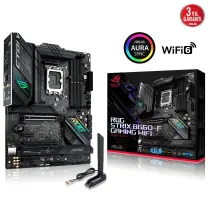 ASUS ROG Strix B660-F Gaming WIFI Intel B660 Soket 1700 DDR5 6000(OC)MHz ATX Gaming (Oyuncu) Anakart