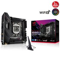 Asus ROG Strix B560-I Gaming WIFI Intel B560 Soket 1200 DDR4 5333(OC)MHz Mini-ITX Gaming (Oyuncu) Anakart