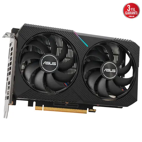 Asus Dual Radeon RX 6400 DUAL-RX6400-4G 4GB GDDR6 64Bit DX12 Gaming (Oyuncu) Ekran Kartı 