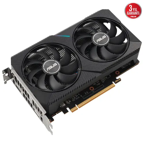 Asus Dual Radeon RX 6400 DUAL-RX6400-4G 4GB GDDR6 64Bit DX12 Gaming (Oyuncu) Ekran Kartı 