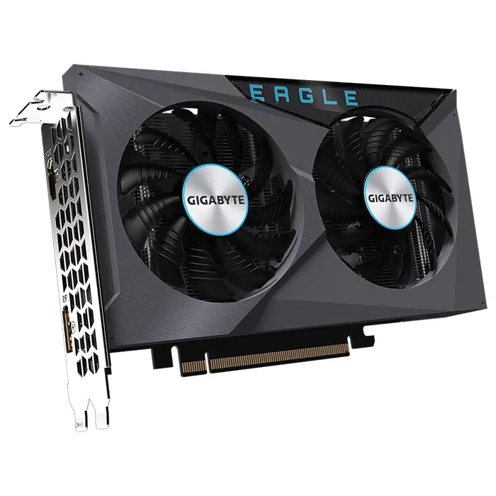 Gigabyte Radeon RX 6400 Eagle 4G GV-R64EAGLE-4GD 4GB GDDR6 64Bit DX12 Gaming (Oyuncu) Ekran Kartı