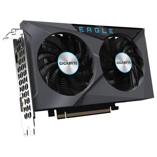 Gigabyte Radeon RX 6400 Eagle 4G GV-R64EAGLE-4GD 4GB GDDR6 64Bit DX12 Gaming (Oyuncu) Ekran Kartı