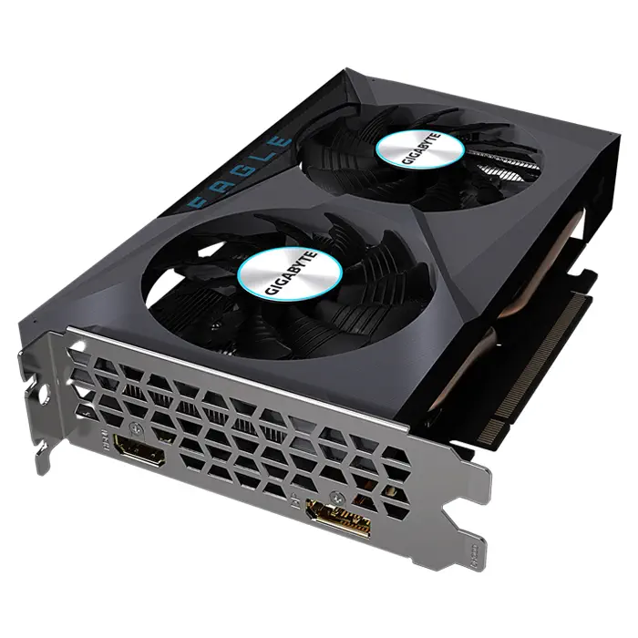 Gigabyte Radeon RX 6400 Eagle 4G GV-R64EAGLE-4GD 4GB GDDR6 64Bit DX12 Gaming (Oyuncu) Ekran Kartı