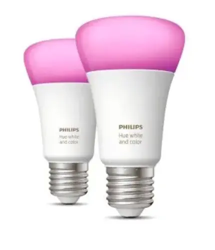 Philips HueWCA 9-75W Renkli Akıllı Ampul 2`li Ekopaket E27 Bluetooth Özellikli - 929002468802