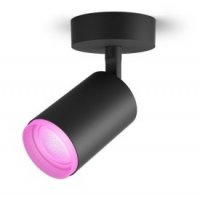 Philips Fugato Single Spot Black 1x5.7W 230V - 915005761201