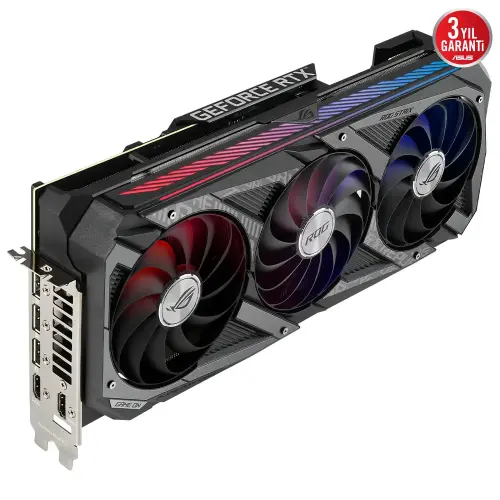 Asus ROG Strix GeForce RTX 3080 V2 OC ROG-STRIX-RTX3080-O10G-V2-GAMING 10GB GDDR6X 320Bit DX12 Gaming (Oyuncu) Ekran Kartı