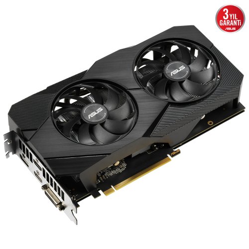 Asus Dual GeForce RTX 2060 EVO DUAL-RTX2060-12G-EVO 12GB GDDR6 192Bit DX12 Gaming (Oyuncu) Ekran Kartı