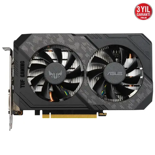 Asus TUF Gaming GeForce GTX 1660 Ti EVO Top Edition TUF-GTX1660TI-T6G-EVO-GAMING 6GB GDDR6 192Bit DX12 Gaming Ekran Kartı