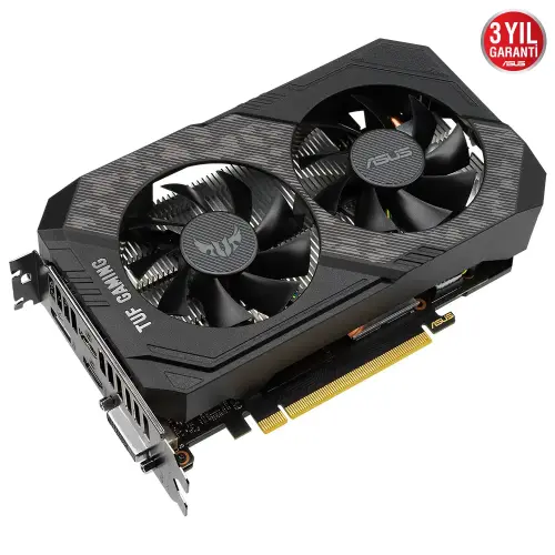 Asus TUF Gaming GeForce GTX 1660 Ti EVO Top Edition TUF-GTX1660TI-T6G-EVO-GAMING 6GB GDDR6 192Bit DX12 Gaming Ekran Kartı