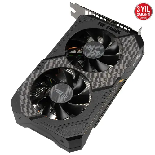 ASUS TUF Gaming GeForce GTX 1660 Ti EVO Top Edition TUF-GTX1660TI-T6G-EVO-GAMING 6GB GDDR6 192Bit DX12 Gaming Ekran Kartı