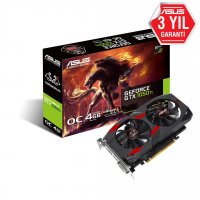 Asus Cerberus GeForce GTX 1050 Ti OC CERBERUS-GTX1050TI-O4G 4GB GDDR5 128Bit DX12 Gaming (Oyuncu) Ekran Kartı