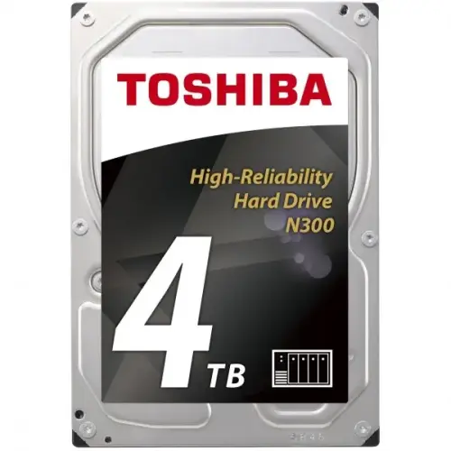 Toshiba N300 HDWQ140UZSVA 4TB 7200RPM 128MB SATA3 Nas Diski
