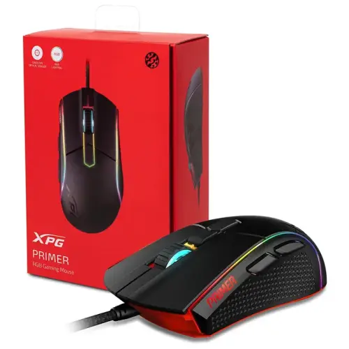 XPG Primer 12000DPI 7 Tuş RGB Optik Kablolu Gaming (Oyuncu) Mouse