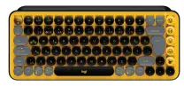 Logitech POP Keys Blast Özelleştirilebilir Emoji Tuşlu Mekanik Kablosuz Sarı&Siyah Klavye - 920-010818