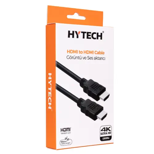 Hytech HY-XHD01 HDMI to HDMI 1.5m 4K Kablo