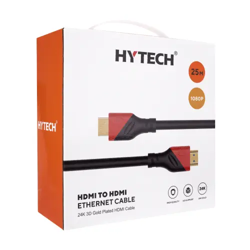 Hytech HY-XHDM25 HDMI to HDMI 25m 24K Kablo