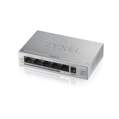 Zyxel GS1005HP 5 Port Yönetilemez Gigabit PoE Switch