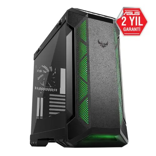 ASUS TUF Gaming GT501 RGB Tempered Glass USB 3.1 Mid Tower Gaming (Oyuncu) Kasa