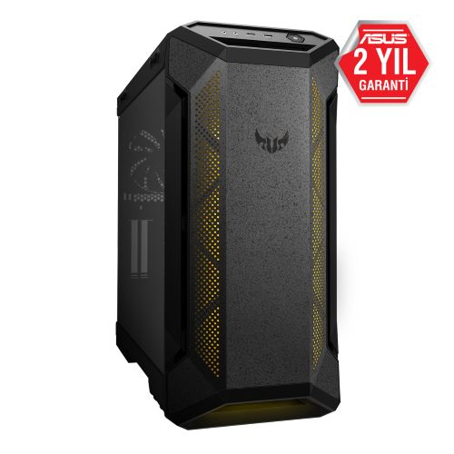 ASUS TUF Gaming GT501 RGB Tempered Glass USB 3.1 Mid Tower Gaming (Oyuncu) Kasa