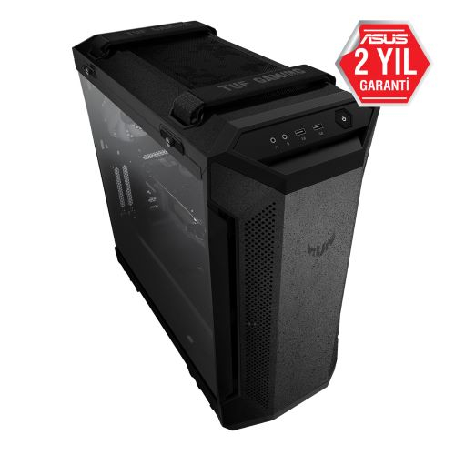 ASUS TUF Gaming GT501 RGB Tempered Glass USB 3.1 Mid Tower Gaming (Oyuncu) Kasa