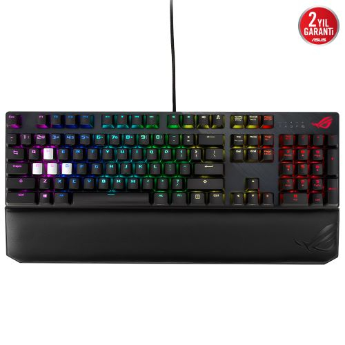 Asus ROG Strix Scope NX Deluxe ROG NX Red Switch RGB Mekanik Kablolu Gaming (Oyuncu) Klavye