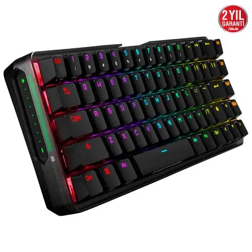 Asus ROG Falchion Cherry MX Red Switch RGB Mekanik Kablosuz Gaming (Oyuncu) Klavye