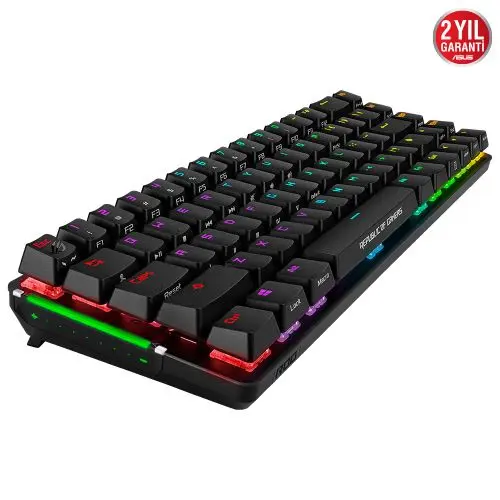 Asus ROG Falchion Cherry MX Red Switch RGB Mekanik Kablosuz Gaming (Oyuncu) Klavye