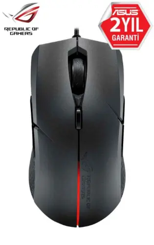 Asus ROG Strix Evolve 7200 DPI 8 Tuş Optik RGB Kablolu Gaming (Oyuncu) Mouse 