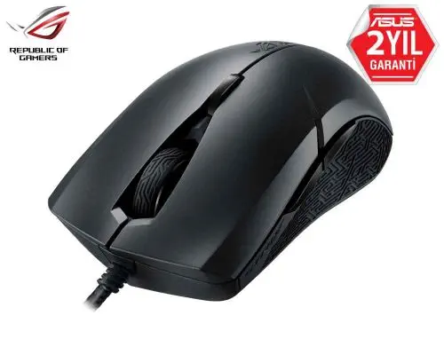 Asus ROG Strix Evolve 7200 DPI 8 Tuş Optik RGB Kablolu Gaming (Oyuncu) Mouse 