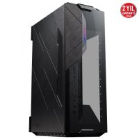 Asus ROG Z11 GR101 3x140mm Fan Temperli Cam USB 3.2 Type-C ARGB Siyah Mini-ITX Mini Tower Gaming (Oyuncu) Kasa