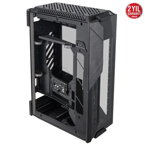 Asus ROG Z11 GR101 3x140mm Fan Temperli Cam USB 3.2 Type-C ARGB Siyah Mini-ITX Mini Tower Gaming (Oyuncu) Kasa