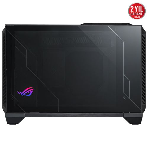 Asus ROG Z11 GR101 3x140mm Fan Temperli Cam USB 3.2 Type-C ARGB Siyah Mini-ITX Mini Tower Gaming (Oyuncu) Kasa