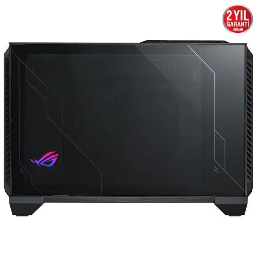 Asus ROG Z11 GR101 3x140mm Fan Temperli Cam USB 3.2 Type-C ARGB Siyah Mini-ITX Mini Tower Gaming (Oyuncu) Kasa