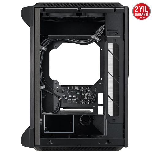Asus ROG Z11 GR101 3x140mm Fan Temperli Cam USB 3.2 Type-C ARGB Siyah Mini-ITX Mini Tower Gaming (Oyuncu) Kasa