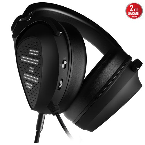 ASUS ROG Delta S Animate 7.1 Surround AniMe Matrix Ekran Mikrofonlu Kablolu Gaming (Oyuncu) Kulaklık