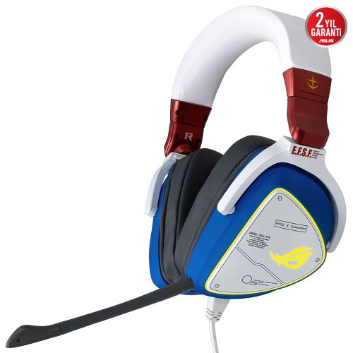 Asus ROG Delta Gundam Edition 7.1 Surround USB-C RGB Kablolu Gaming (Oyuncu) Kulaklık