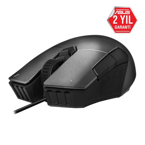 Asus P304 TUF Gaming M5 Çift El 6200DPI Aura Sync RGB Kablolu Gaming Mouse