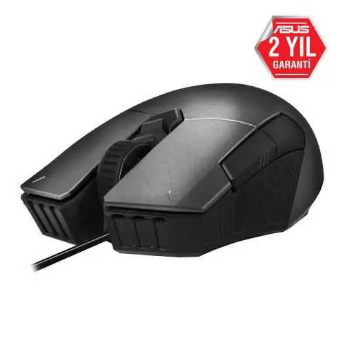 Asus P304 TUF Gaming M5 Çift El 6200DPI Aura Sync RGB Kablolu Gaming Mouse
