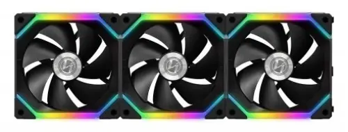 Lian Li UNI Fan SL120 Black 3x120mm RGB PWM Siyah Modüler Kasa Fanı