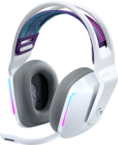 Logitech G733 White 981-000883 7.1 Surround RGB Mikrofonlu LightSpeed Kablosuz Gaming (Oyuncu) Kulaklık