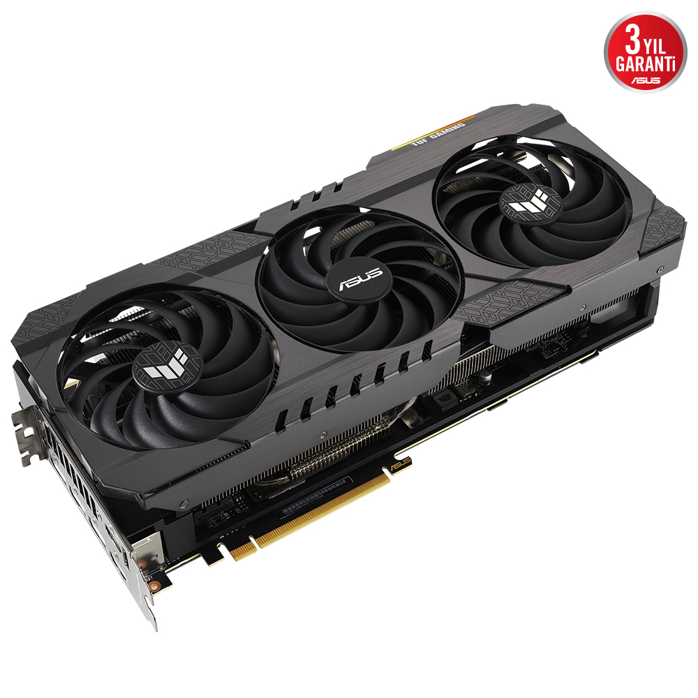 Asus TUF Gaming GeForce RTX 3090 Ti OC TUF-RTX3090TI-O24G-GAMING 24GB GDDR6X 384Bit DX12 Gaming (Oyuncu) Ekran Kartı