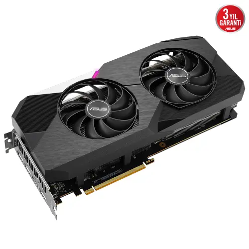 Asus Dual Radeon RX 6750 XT OC DUAL-RX6750XT-O12G 12GB GDDR6 192Bit DX12 Gaming (Oyuncu) Ekran Kartı