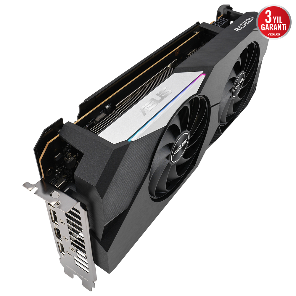 ASUS Dual Radeon RX 6750 XT OC DUAL-RX6750XT-O12G 12GB GDDR6 192Bit DX12 Gaming (Oyuncu) Ekran Kartı