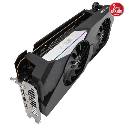 ASUS Dual Radeon RX 6750 XT OC DUAL-RX6750XT-O12G 12GB GDDR6 192Bit DX12 Gaming (Oyuncu) Ekran Kartı