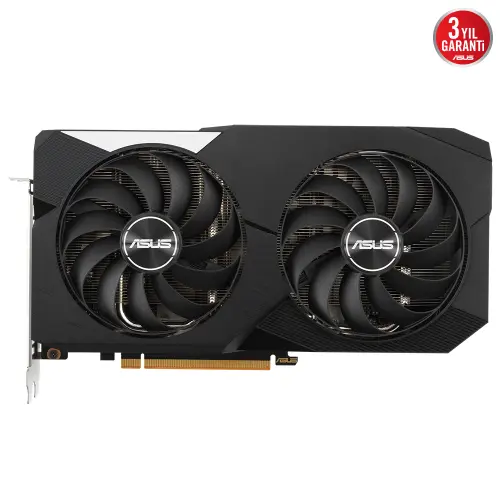 Asus Dual Radeon RX 6650 XT OC DUAL-RX6650XT-O8G 8GB GDDR6 128Bit DX12 Gaming (Oyuncu) Ekran Kartı