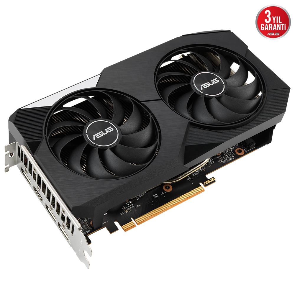 ASUS Dual Radeon RX 6650 XT OC DUAL-RX6650XT-O8G 8GB GDDR6 128Bit DX12 Gaming (Oyuncu) Ekran Kartı