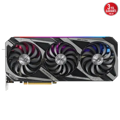 Asus ROG Strix Radeon RX 6750 XT OC ROG-STRIX-RX6750XT-O12G-GAMING 12GB GDDR6 192Bit DX12 Gaming (Oyuncu) Ekran Kartı